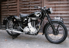 Matchless G3L, Baujahr 1943, komplett originalgetreu restauriert.